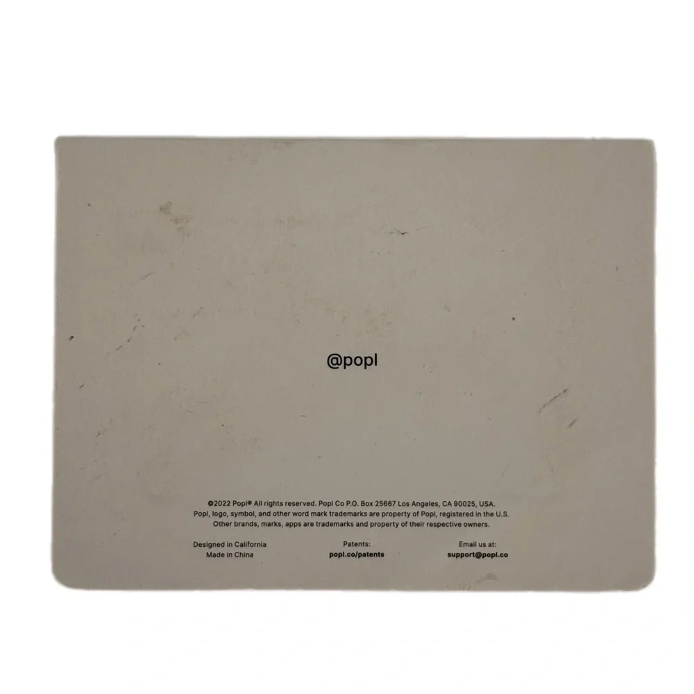 Popl | Poshmark Black Metal Digital Business Card Customizable